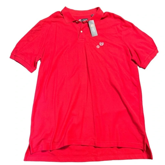 Chaps Other - CHAPS red short sleeve polo shirt
